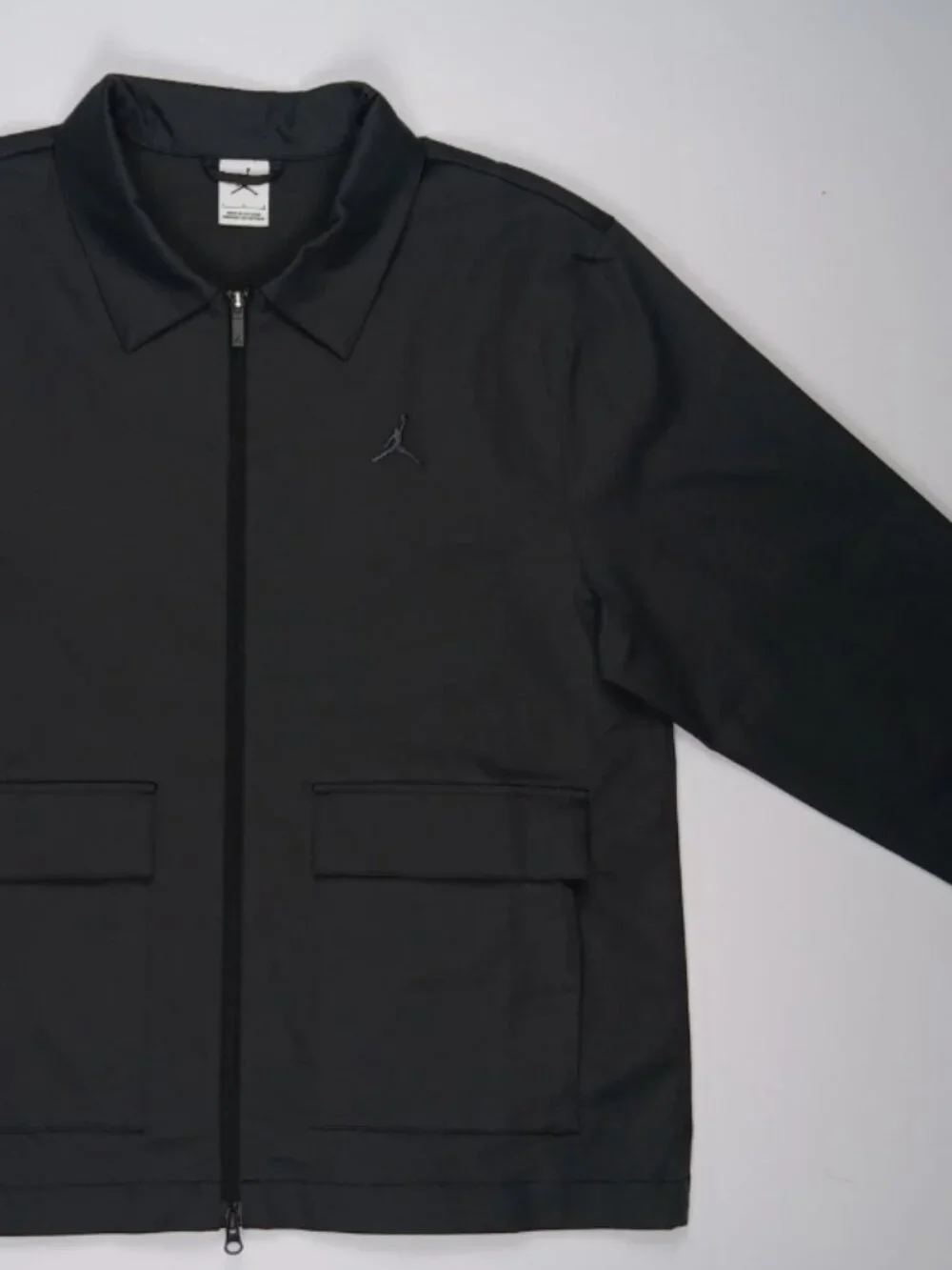 Jordan Golf Jacket Men's Large Black Dark Shadow Full Zip HQ8681-010 NWT